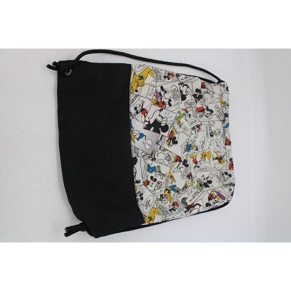 DisneyLand Resort Parks Comic Strip Mickey Mouse Drawstring Cinch Bag Sack Pack - Picture 4 of 7